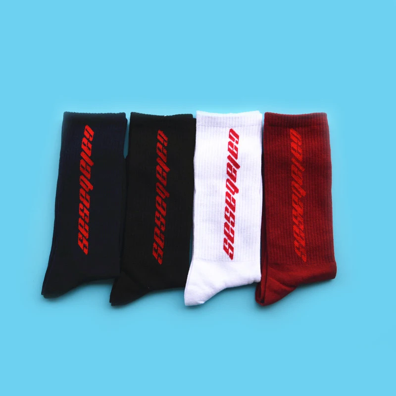 MOQ10pairs новые носки Calabasas хлопковые длинные спортивные баскетбольные мужские