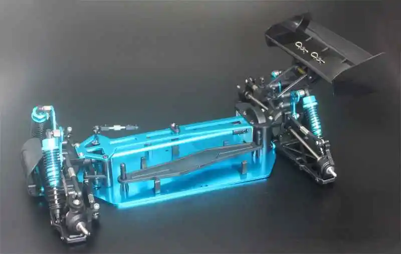 Обновленная версия Шасси 4WD радиоуправляемая модель автомобиля 1/10