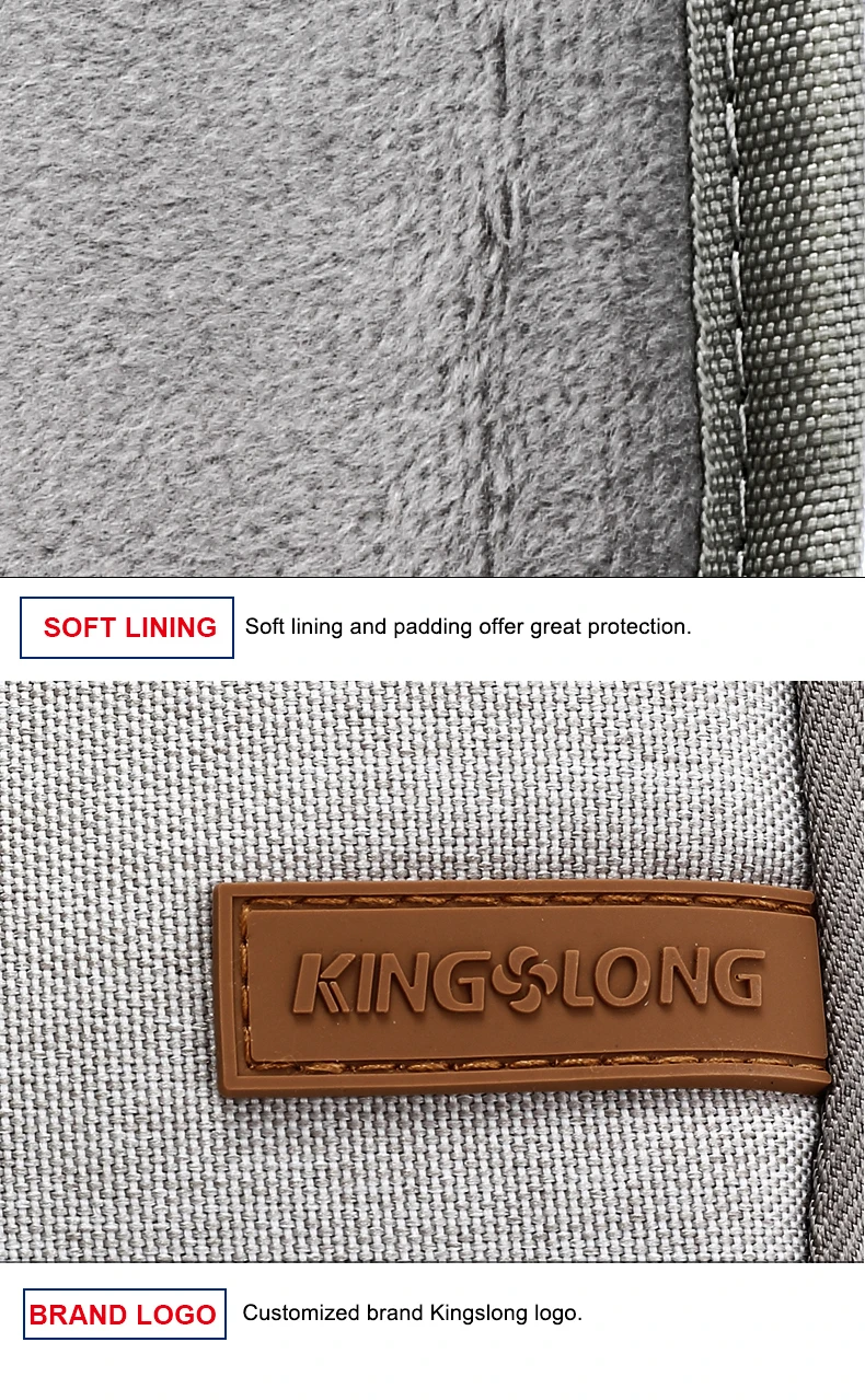 KINGSLONG Laptop Bag Handbags Soft Computer Notebook Bag 13.3inch 15.6inch 17.3 inch for Laptop Business Briefcase Laptop Case