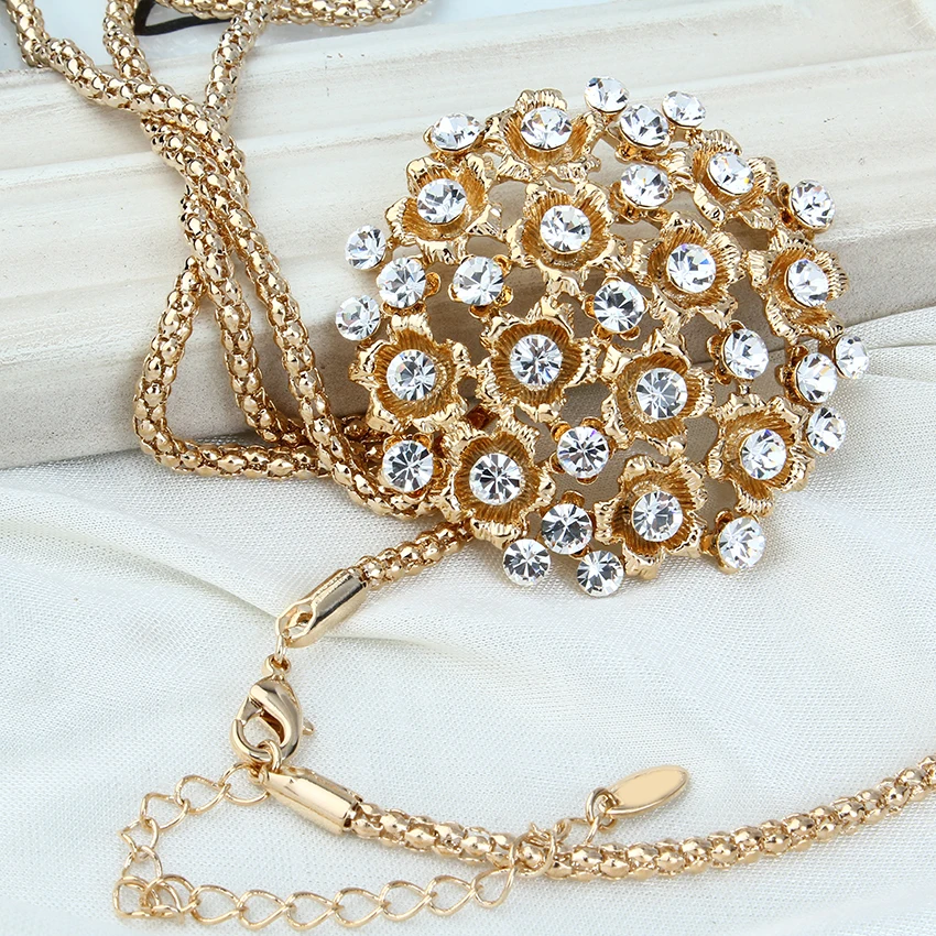 Модное ожерелье для женщин ювелирные изделия подвески известный бренд круглый