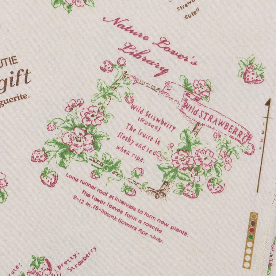 Ткань из полиэстера и хлопка с принтом ткань для шитья рукоделия тильда