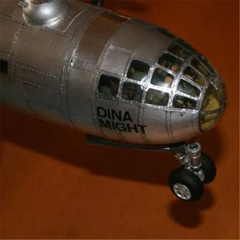1:47 DIY 3D B29 Super fortress Plane Бумажная модель сборная ручная работа игра головоломка