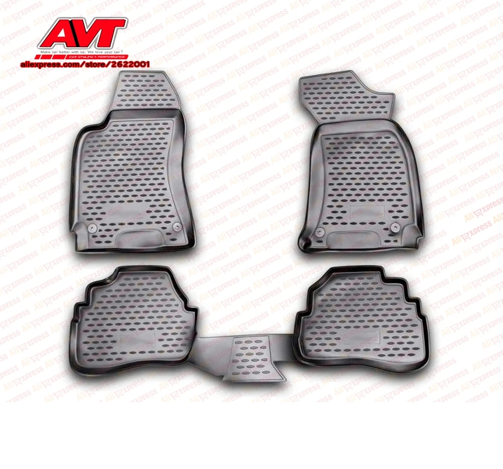 Коврики для Volkswagen Passat B5 1996-2005 4 шт. резиновые коврики Нескользящие резиновые аксессуары для салона автомобиля