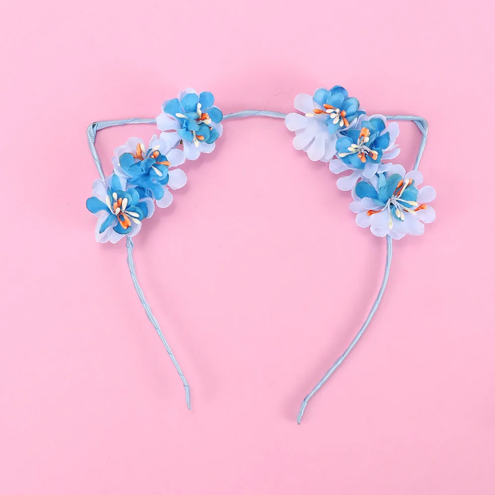 Ободок для волос в виде кошачьих ушей 1 шт.| |