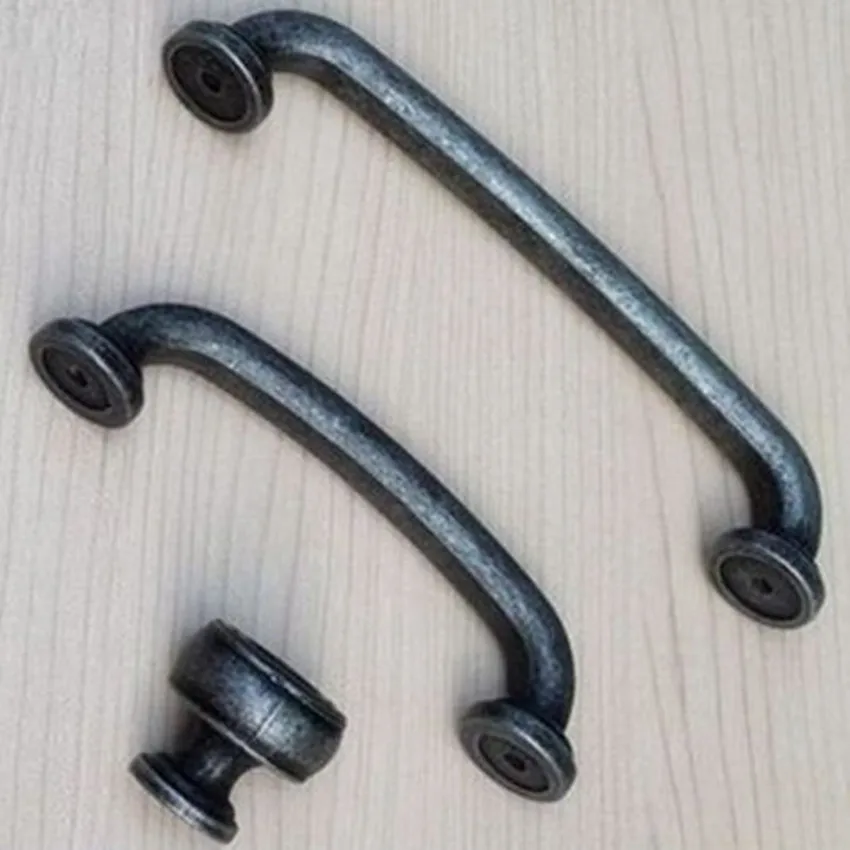 Ручки мебельные антикварные в стиле ретро 96/128 мм 5 дюймов|drawer knobs|knobs pullssilver drawer |