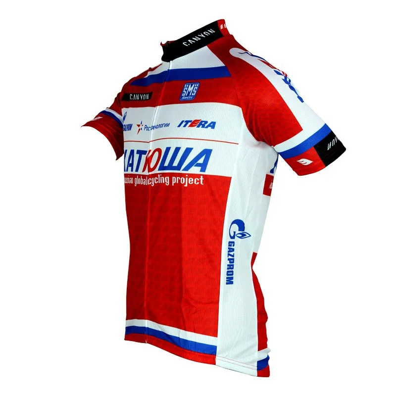 2013 KATUSHA Red Santini Professional Pro Cycling Team cycling jersey | Спорт и развлечения