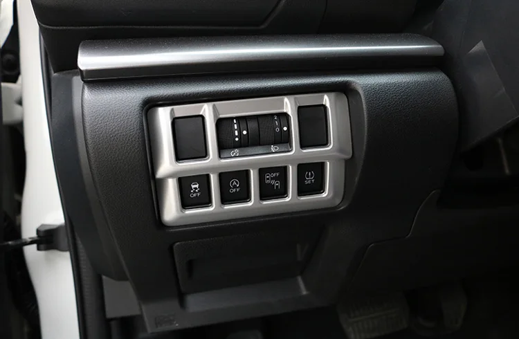Для Subaru Forester SK 2018 2019 украшения аксессуары насадка из АБС пластика кнопка