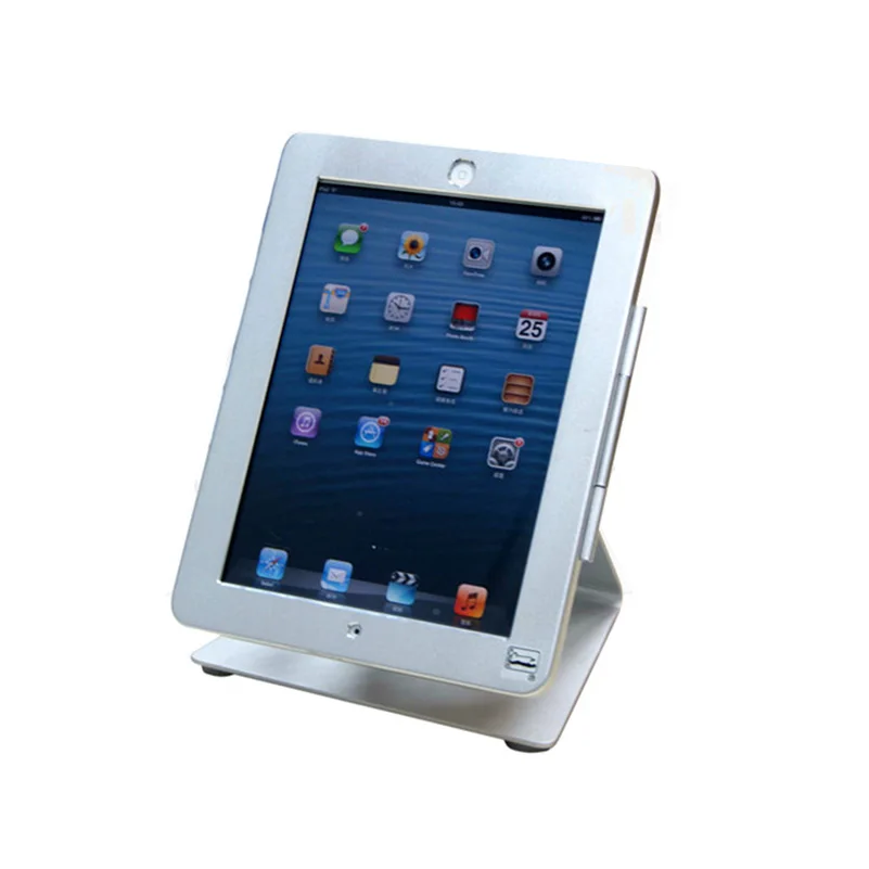 Security Desktop Stand for IPad 2 3 4 Tablet with Lock Holder Display Rack Bracket Mounting on Table Anti-theft |
