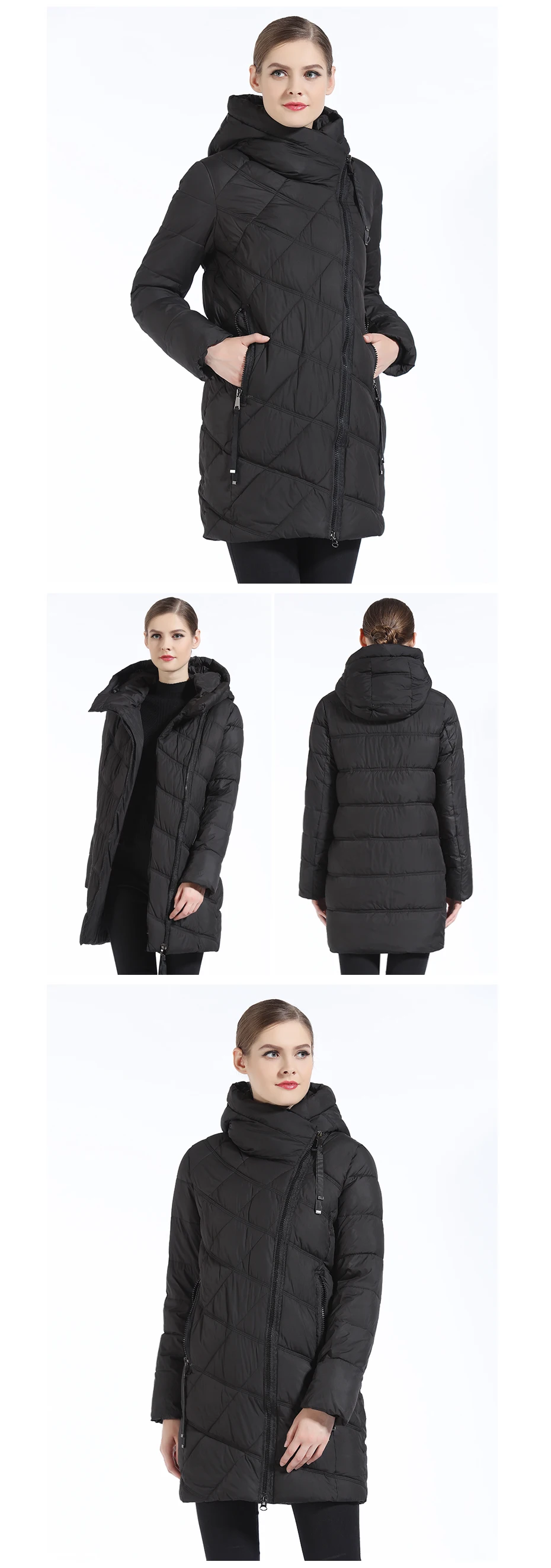 GASMAN women winter coat thick down jacket women with a hood зимнияя jacket female fashion партки and coat women