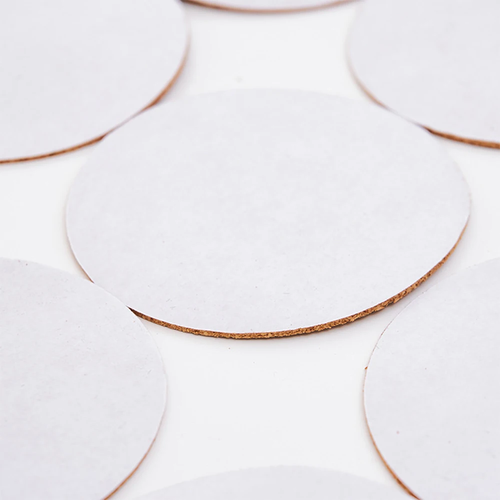 5 шт./лот круглые пробковые горки из натурального дерева термостойкий Коврик для