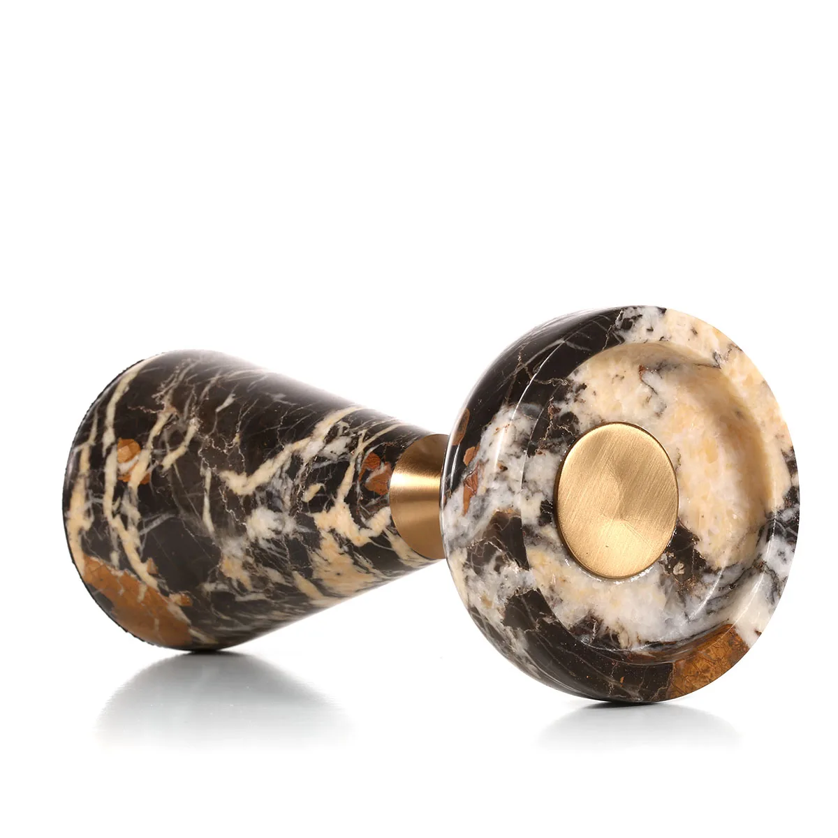 Tooarts Marble Candlestick-Short Candle holder Candlelight Dinner Table Ornament Gifts for Wedding Party Home Spa Aromatherapy | Дом и сад
