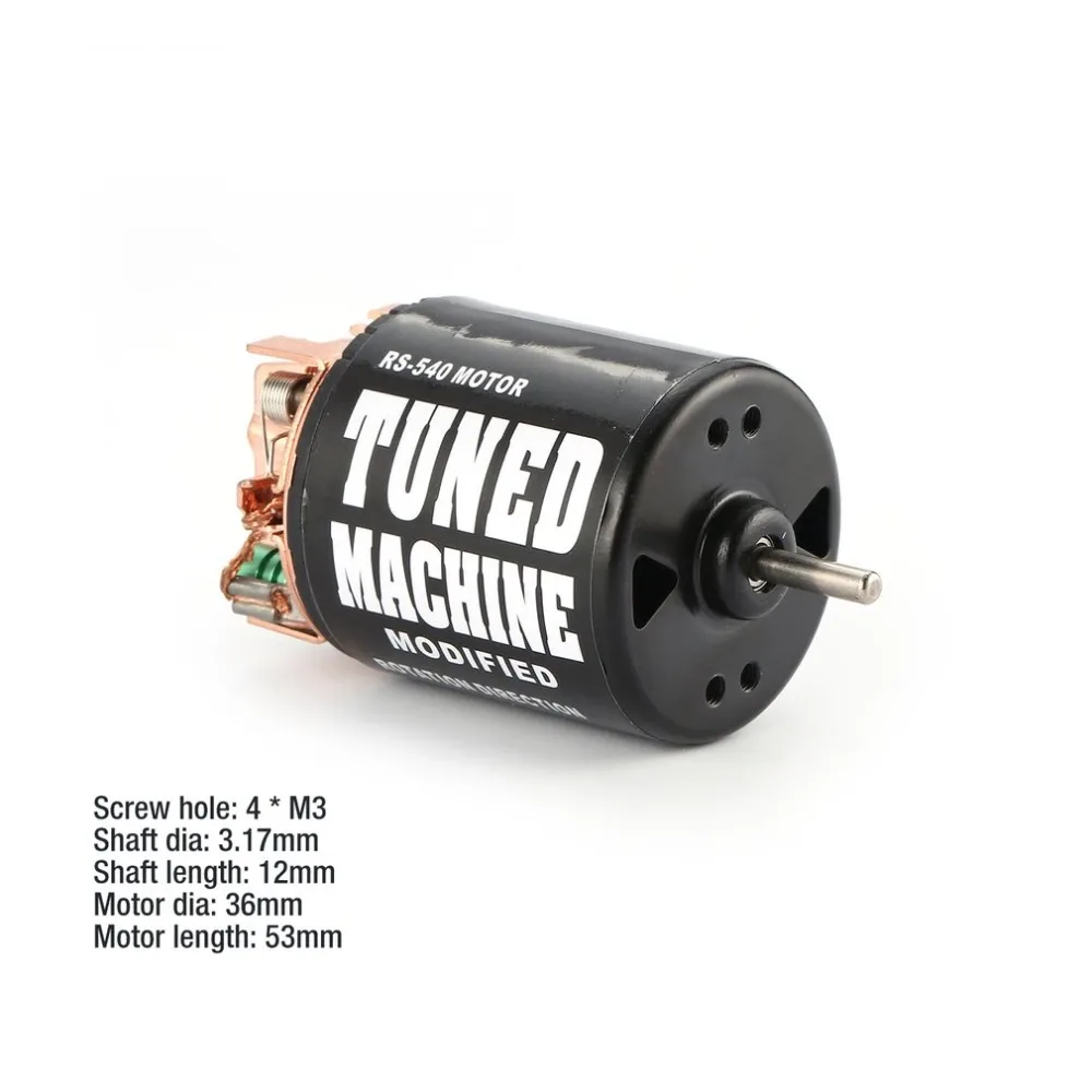 AUSTAR AX 540 13T 17T 21T 23T 27T 35T 45T 55T 80T матовый двигатель for1/10 ON/Off Road скалолазание Дрифт тур RC