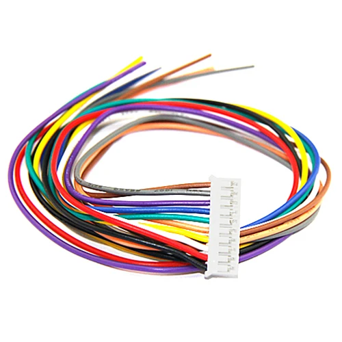 100 шт. 20 см цветной проводной кабель AWG26 с одним разъемом PH2.0 8P 9P 10P|Соединители| |