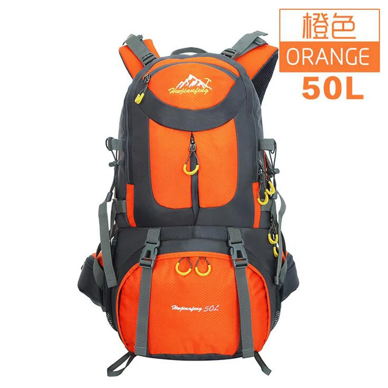 50L Cubre Mochila непромокаемый рюкзак для походов, Походов, Кемпинга, сумка через плечо для улицы, водонепроницаемый рюкзак для улицы, унисекс