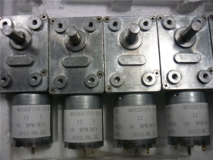 JGY370 большой вращающий момент червячный редукторный двигатель постоянного тока