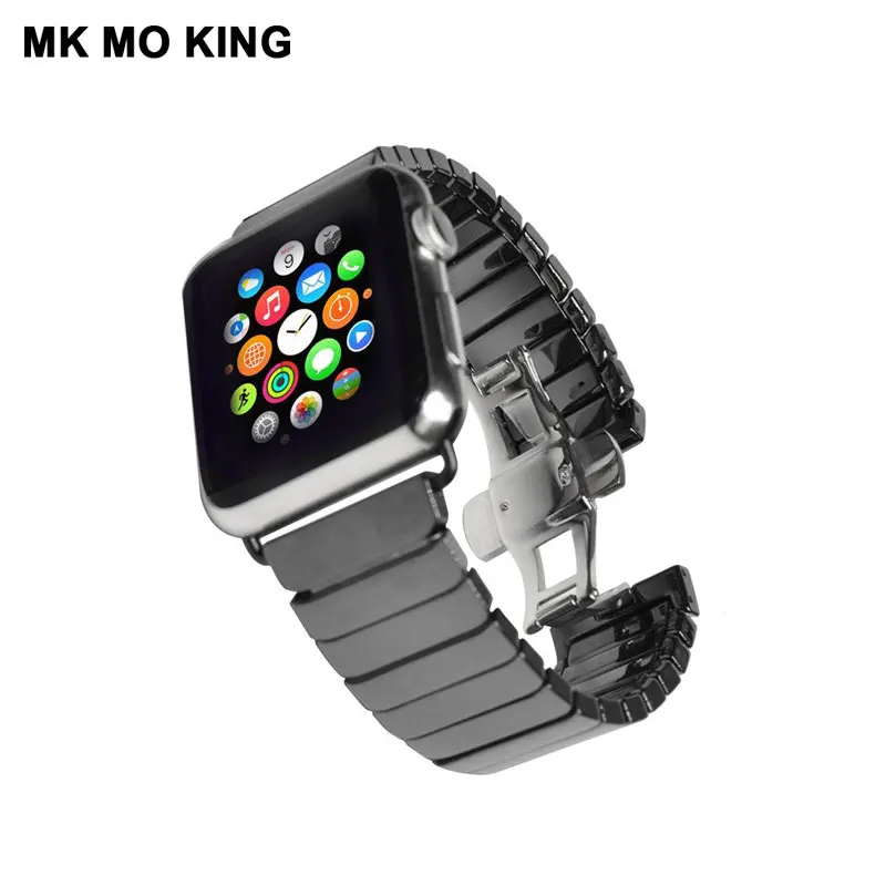 Керамический ремешок с цепочкой из нержавеющей стали для Cartier apple iphone ролевых