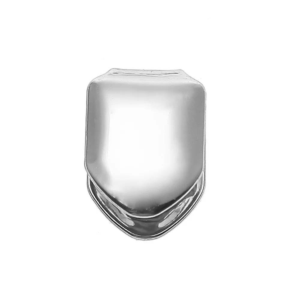 Новинка на заказ золотой цвет маленькая Кепка с одним зубом Grillz хип хоп ЗУБЫ