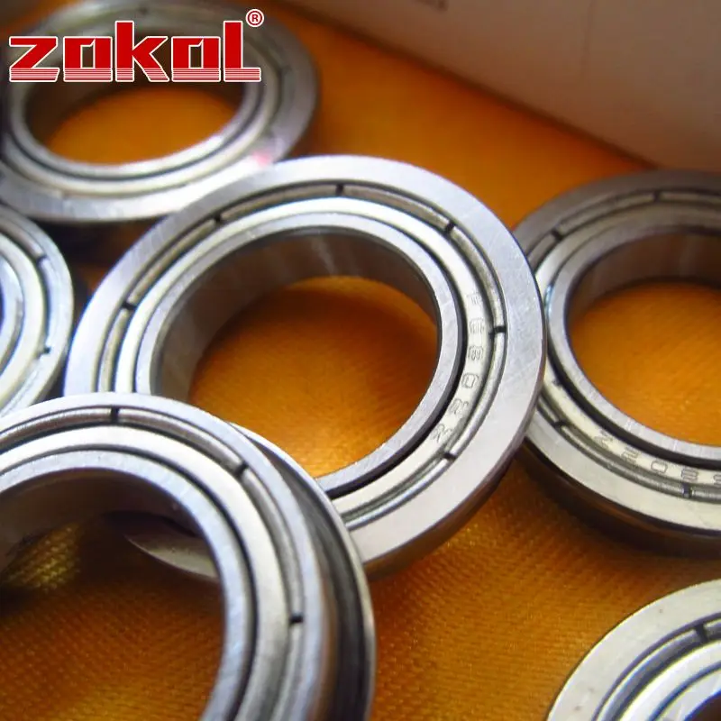 ZOKOL F6802 ZZ подшипник F6802ZZ фланцевый с глубоким желобом шариковый 15*24(26*1)* 5 мм|bearing