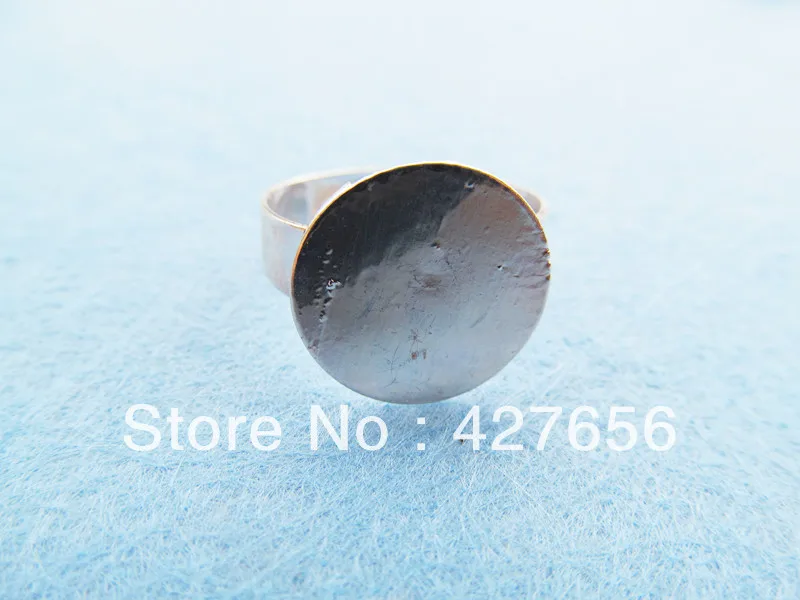 10pcs Silver tone Round Cameo 12mm Cabochon Base Setting Rings | Украшения и аксессуары
