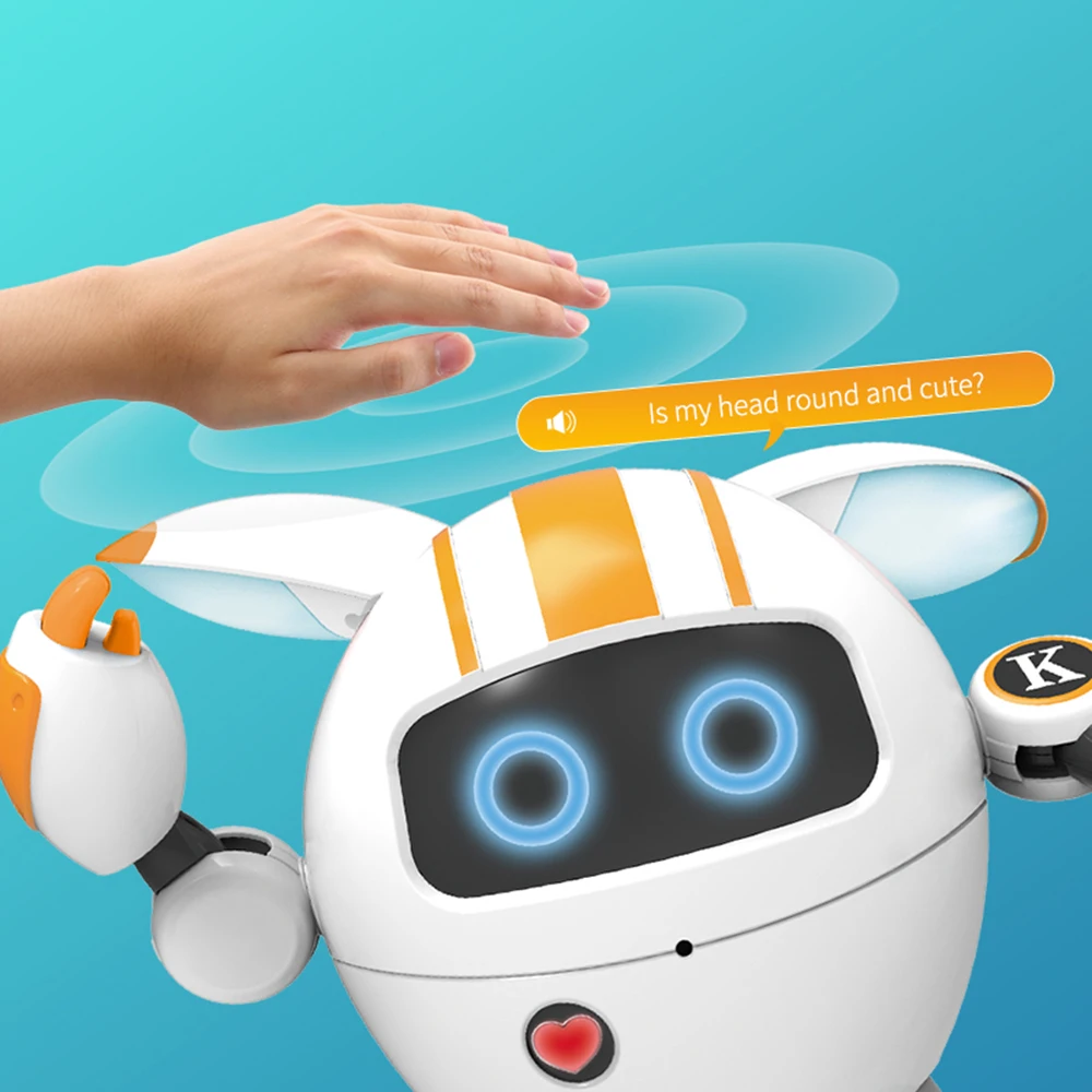 JJR/C R14 RC робот для детей просвещения интеллектуальные игрушка с компьютерным управлением с крыльями поет танцев рассказывает истории запрограммирован подарок для детей