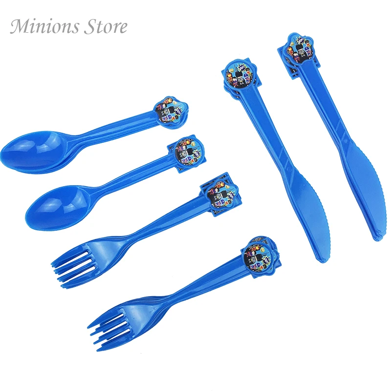 Cartoon hero theme Party Tableware Plates Napkins flag Happy Birthday Kid favors Cups Forks Baby Shower Supplies&ampDecor | Дом и сад