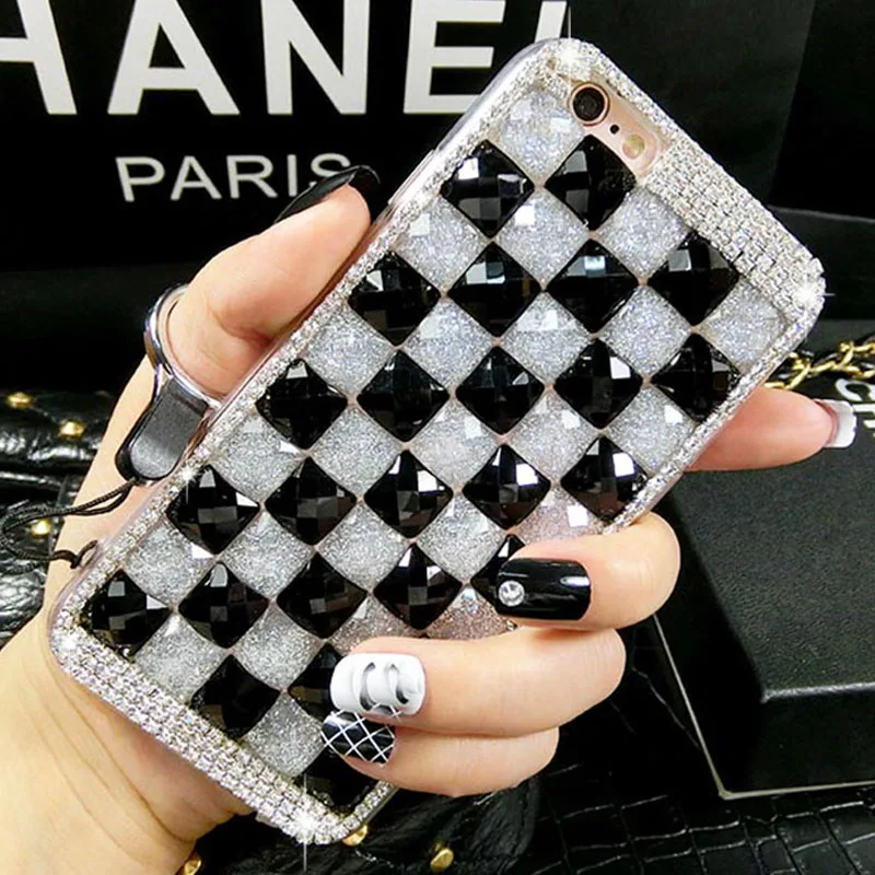 Bling чехол для сяо Mi Max 2 6 плюс 5 5S 5C A1 5x4 3 Redmi 4X3 4A Note 4x4 со стразами Coque diamond Капа