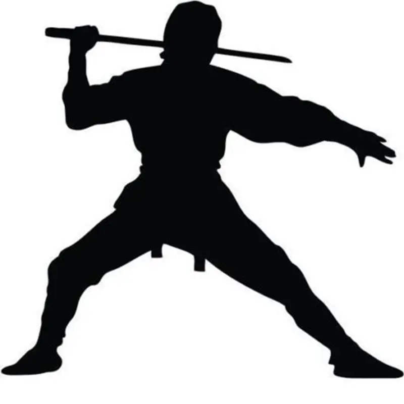 Kendo наклейка самурайская японский ниндзя плакат виниловые художественные