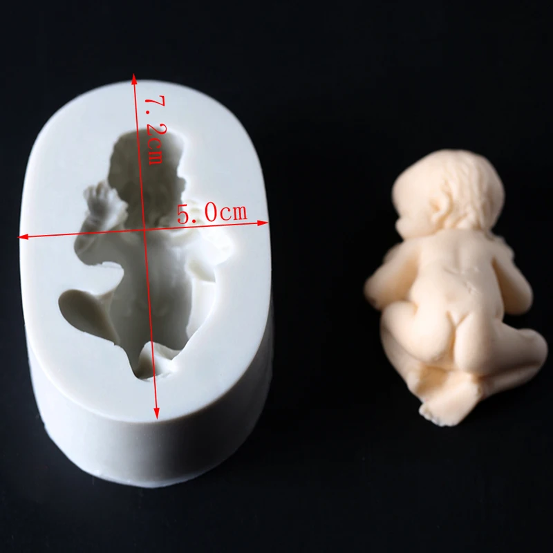 Силиконовая форма Angel Baby для мастики инструменты украшения тортов аксессуары