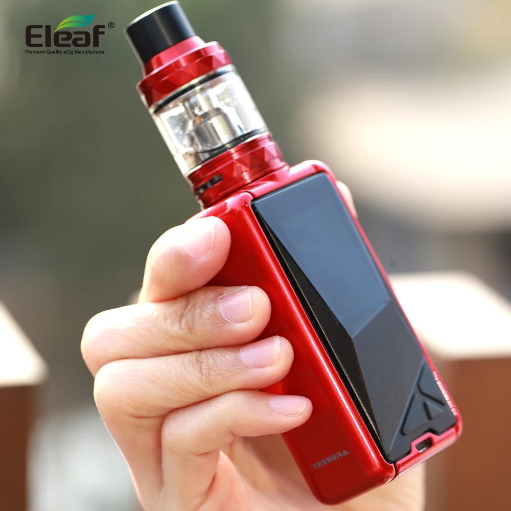 Оригинальный Eleaf Tessera TC комплект электронных сигарет 150 Вт поле MOD огромный