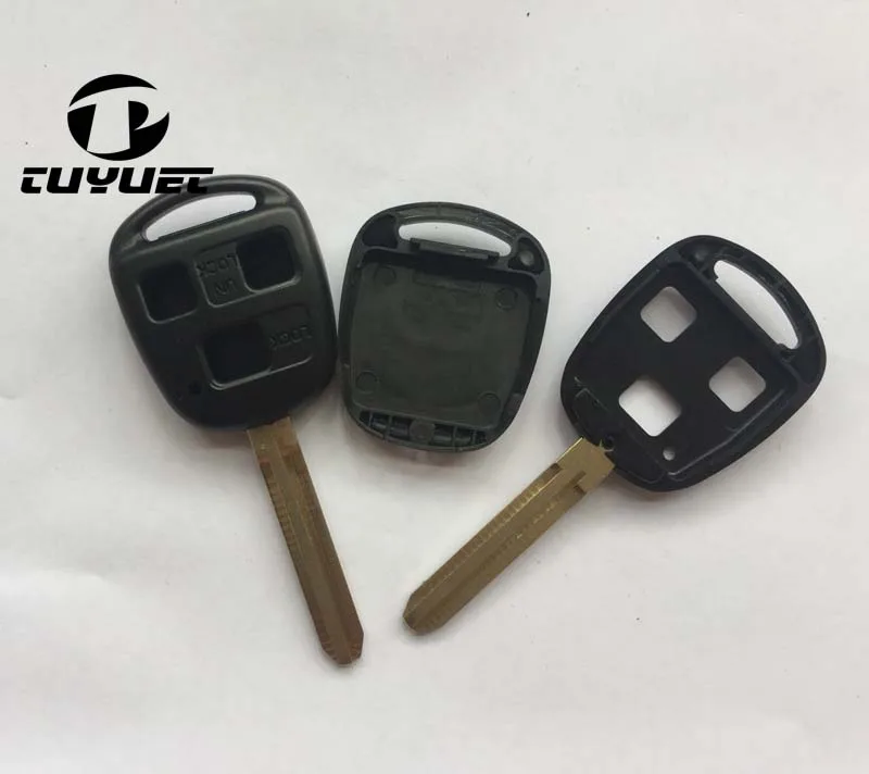 Сменный Футляр для ключей Fix дистанционного ключа Toyota Camry 3 кнопки TOY43 Blade |