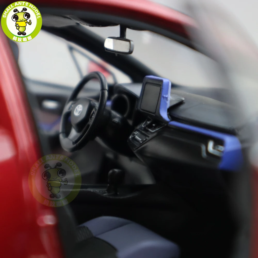 1/18 CHR C-HR литая под давлением модель автомобиля SUV игрушки дети мальчик девочка подарок красный цвет