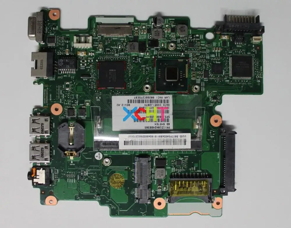 

V000268040 6050A2488301-MB-A02 w N2800 CPU for Toshiba Satellite NB510 Laptop NoteBook PC Motherboard Mainboard