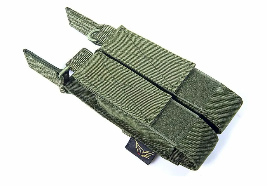 FLYYE MOLLE MP7 двойное открытие подсумок Военная кордюра FY-PH-M027