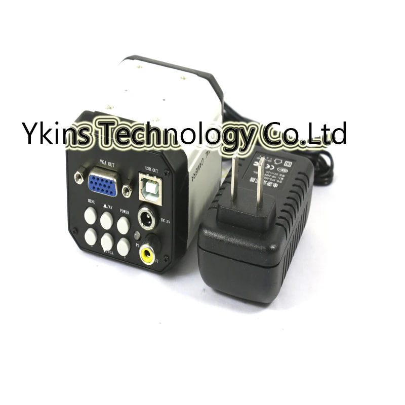 HD 3 в 1 цифровой промышленный микроскоп камера VGA USB AV ТВ выходы + 130X Объектив C-mount
