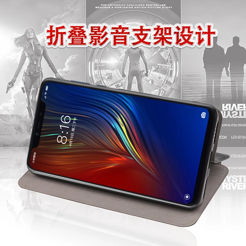 Для Xiaomi Mi 8 Pro Оригинальный Роскошный кожаный флип-чехол MOFi Rui Series для Mi8 защитный |