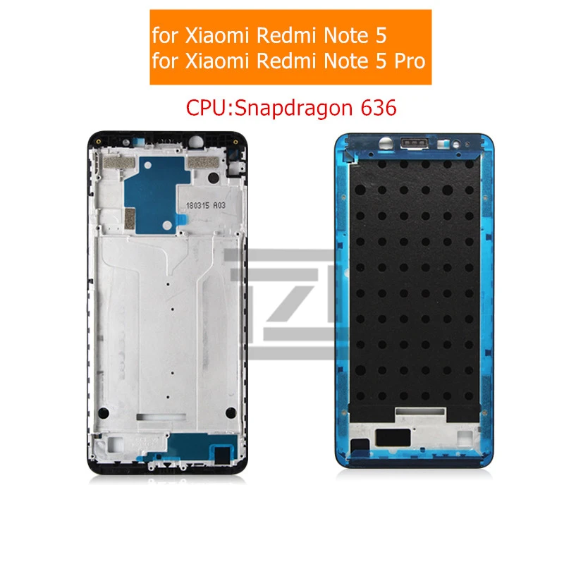 Пластина средней рамы для Xiaomi Redmi Note 5 Pro средняя рамка ЖК дисплей с поддержкой