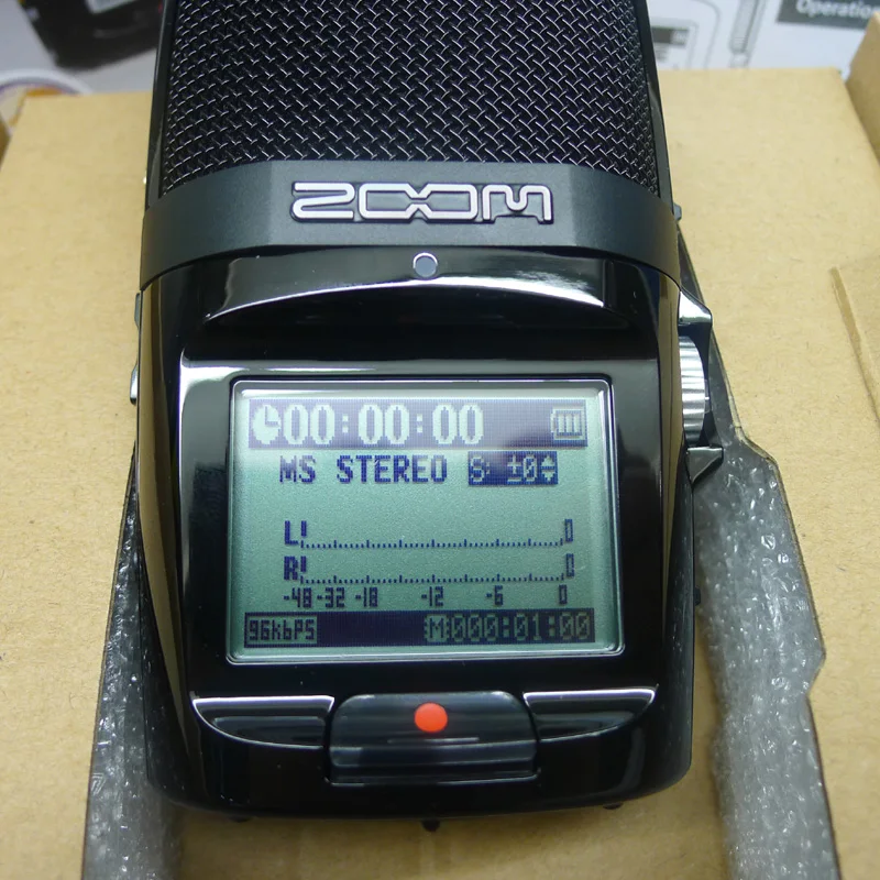 Зум H2N MIC цифровой Профессиональный голос музыка встречи mp3 рекордер зеркальные