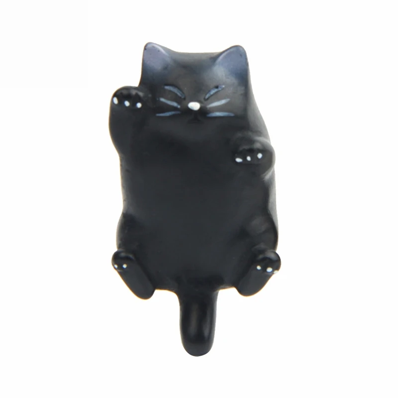 Hoomall Красочные Окрашенные магниты на холодильник Lucky Cat сообщения наклейки милые