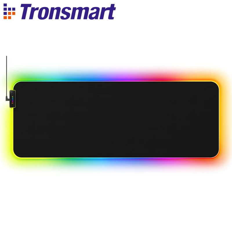 Tronsmart Spire Игровой Коврик для с Разноцветной Подсветкой и Защитой от воды, Режим Non-slip для World of Warcraft