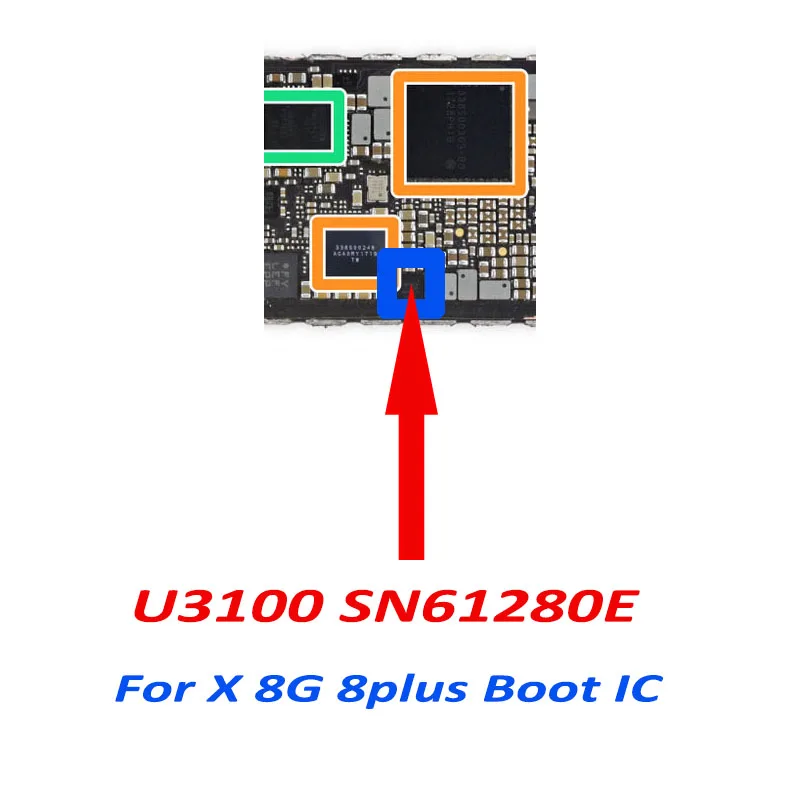 2pcs-20pcs/lot 100% New U3100/SN61280E For iphone xs/xs max /xr/X/8/8 plus Power supply Boost IC Chip | Электронные компоненты