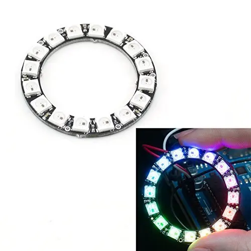 CJMCU 16 бит WS2812 5050 RGB светодиодный встроенные полноцветные ходовые огни круглый