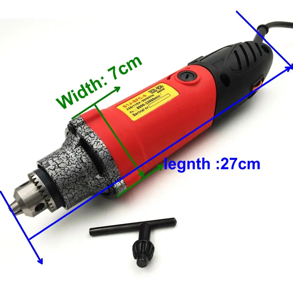 Trochilus 240 Вт многофункциональный мини Измельчитель гравер Электрический