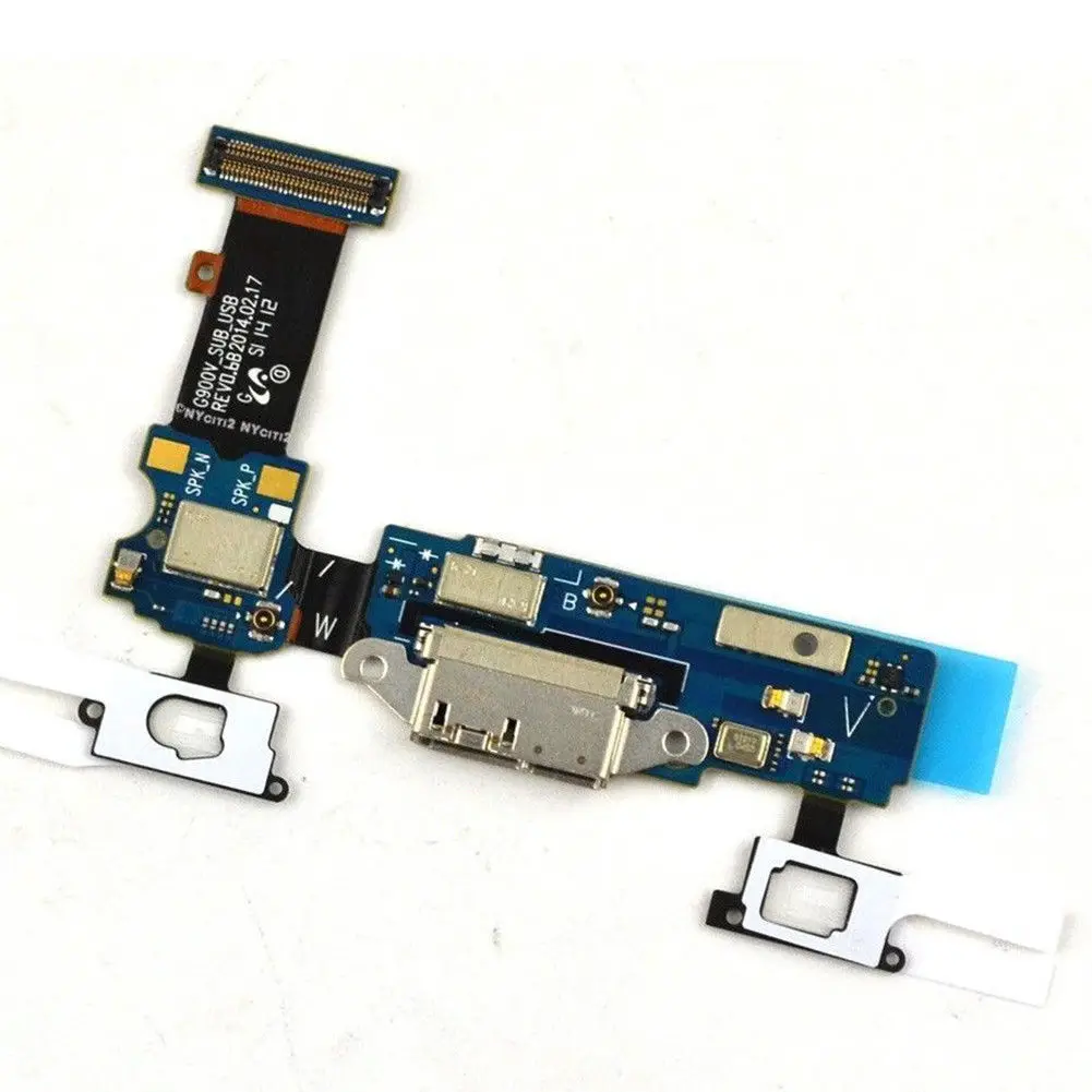 Сменный USB зарядное устройство зарядки порты и разъёмы Разъем Шлейф для Samsung Galaxy S5