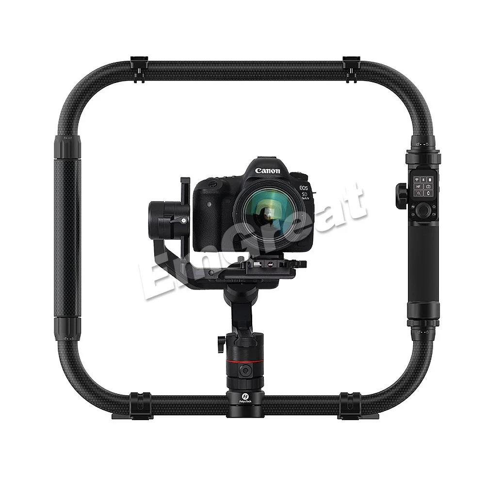 FeiyuTech AK серии Сверхлегкий углеродное волокно алюминий двойная рукоятка складной