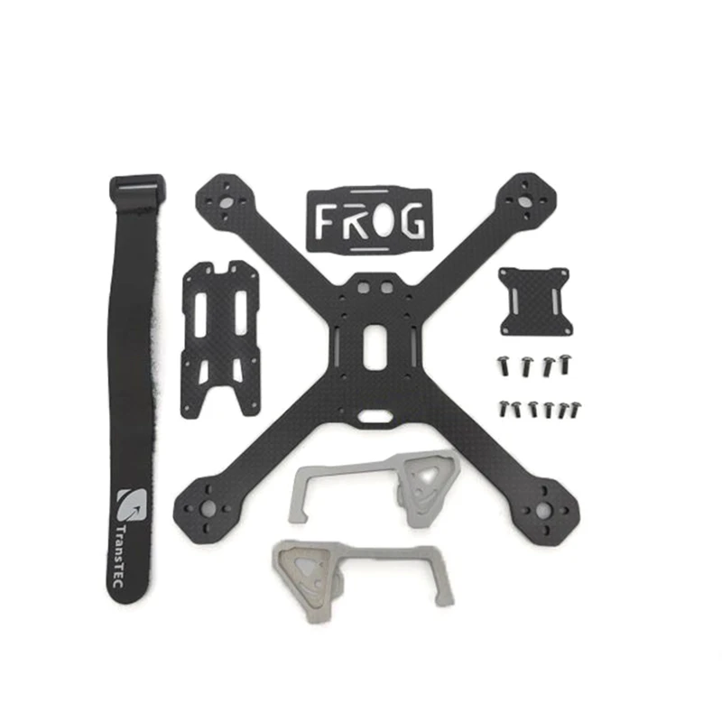 Гоночный Lite 218 мм карбоновое волокно 4 Arm X type Frame Kit Замена части для RC