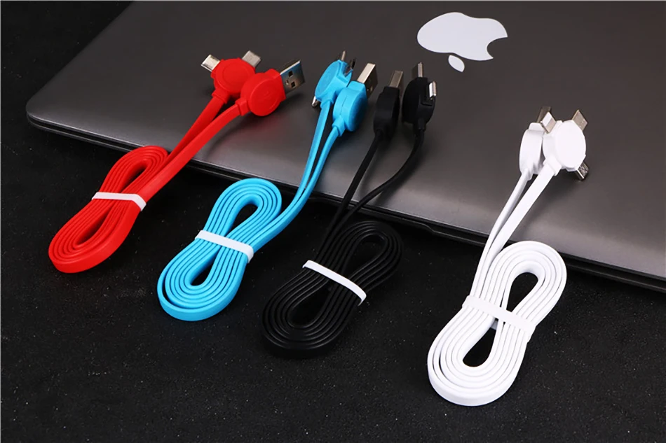ACCEZZ TPE usb зарядный кабель освещение для iPhone X 8 Plus Micro usb type-C для Xiaomi huawei samsung 3 в 1 быстрая линия зарядного устройства
