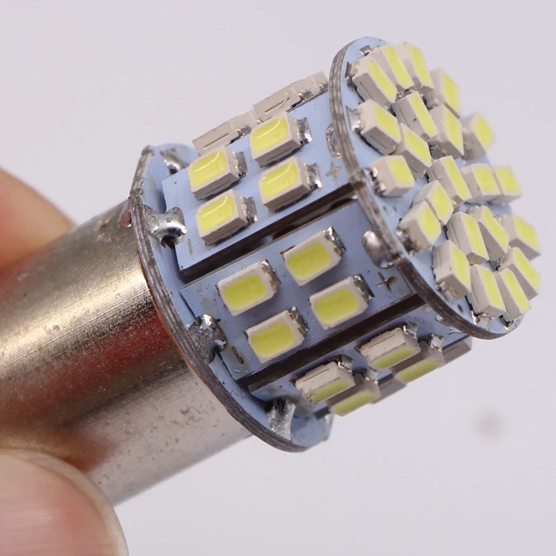 BEMOST Автомобильный светодиодный фонарь высокого качества S25 BAY15D 1157 50SMD стоп лампа