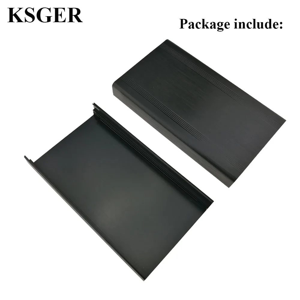 KSGER чехол для паяльной станции из алюминиевого сплава T12 DIY комплекты 150 мм 120 мм STM32 STC контроллер температуры Ручка сварка