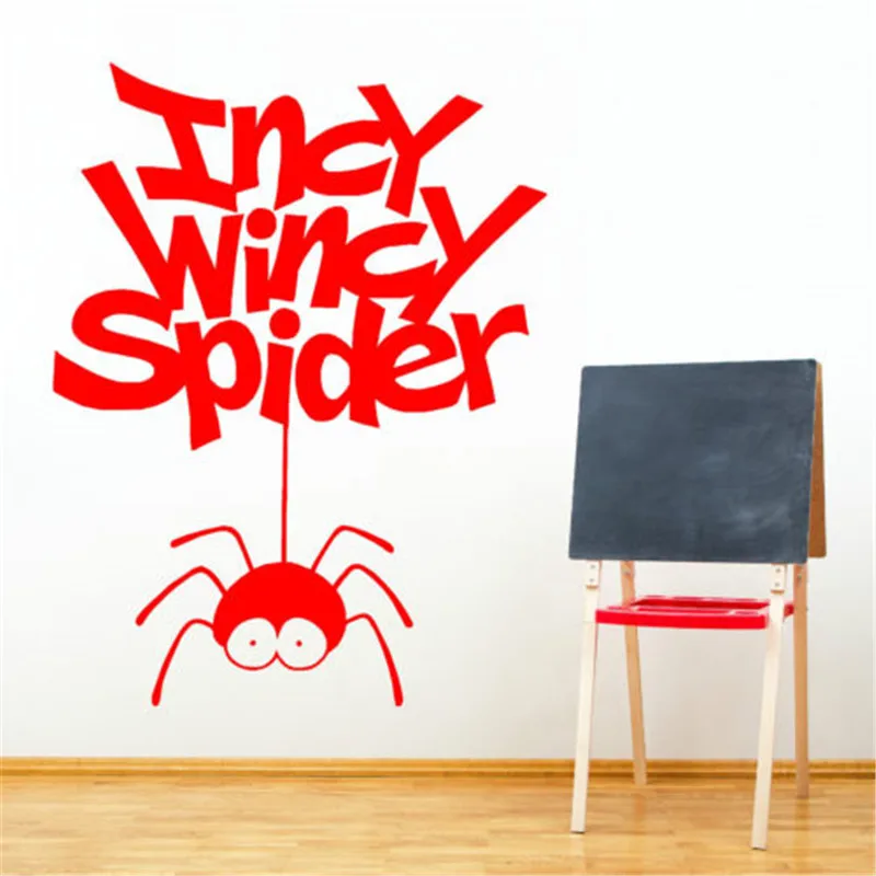 G360 INCY WINCY SPIDER vinyl wall art sticker decal childrens room nursery rhymes Children 's stickers decorative arts | Дом и сад