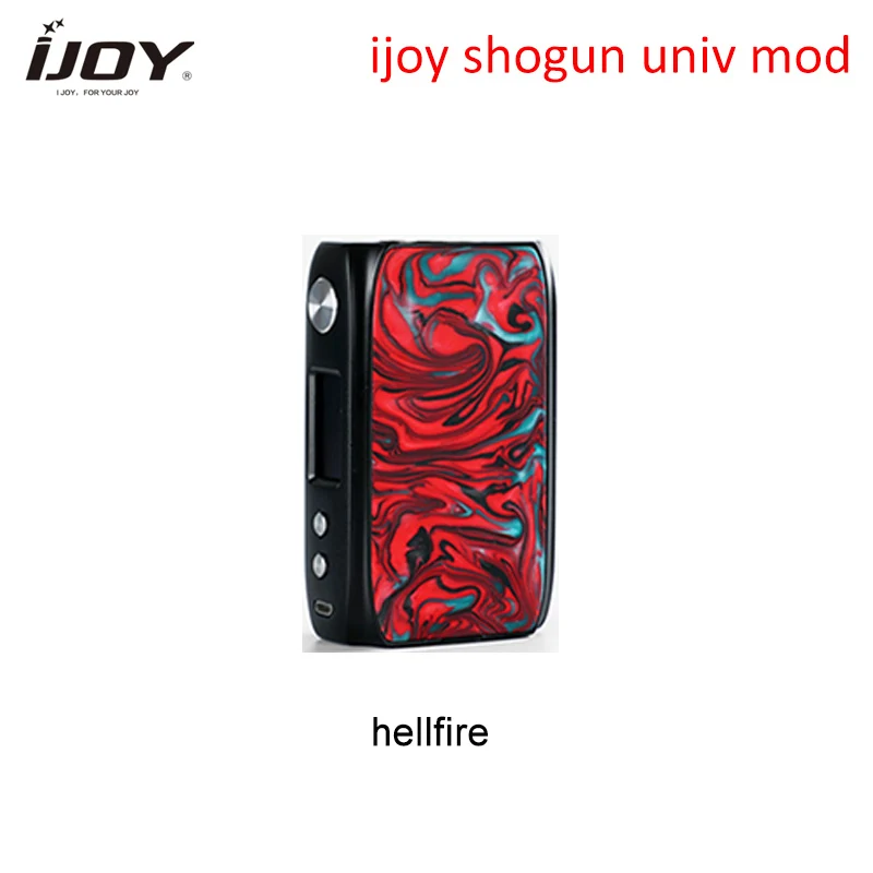Новейший ijoy SHOGUN UNIV мод 180 Вт бокс для электронных сигарет питание от dual 18650 Катана